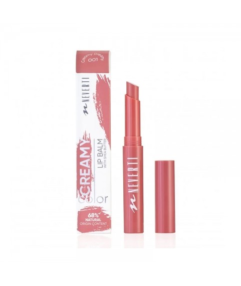 Neverti Кремовый бальзам для губ `Creamy Lip Balm` (2 г)  тон 001 розовато лиловый