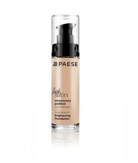 PAESE Тональный крем выравнивающий с экстрактом тропических фруктов Lush Satin Multivitamin brightening foundation