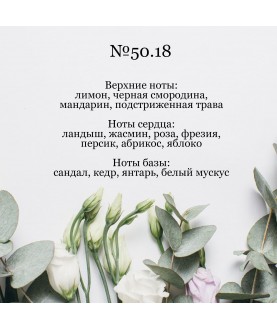 REFLEXION BLACK № 50.18 парфюмированная вода для женщин 50 мл
