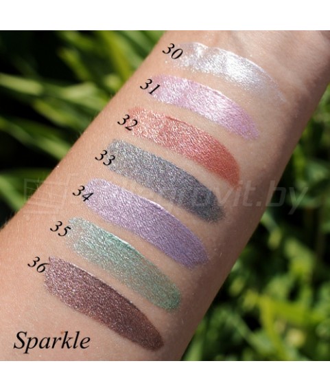 RELOUIS Тени для век жидкие сияющие RELOUIS PRO Sparkle Liquid Eyeshadow