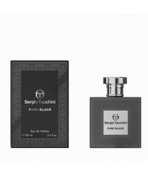 S.TACCHINI PURE BLACK туалетная вода  100 мл для мужчин