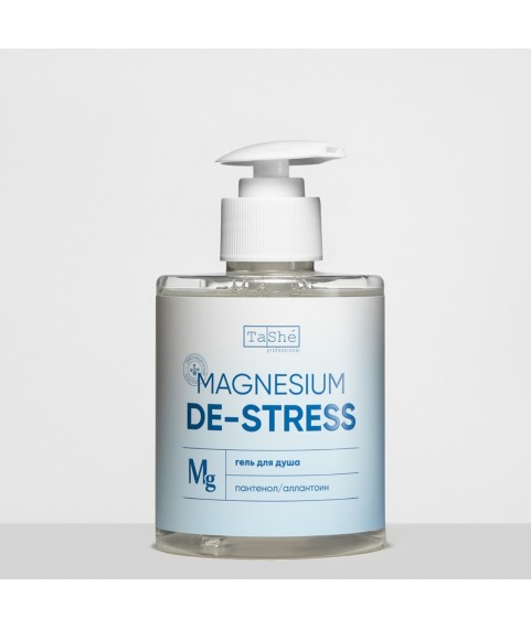 Tashe Гель для душа с магнием и пантенолом Tashe professional Magnesium De-Stress Relaxing Shower Gel, 280 мл