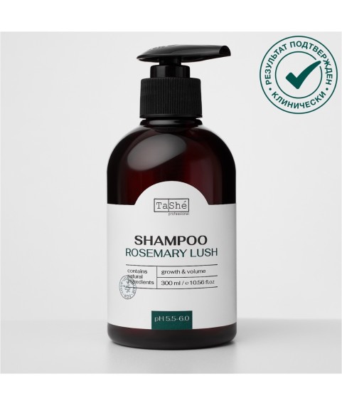 Tashe Шампунь для волос Tashe professional `Rosemary lush`, 300 мл
