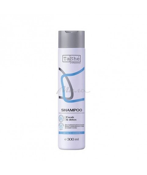 Tashe Шампунь бессульфатный  Tashe professional `Fresh & Detox`, 300 мл