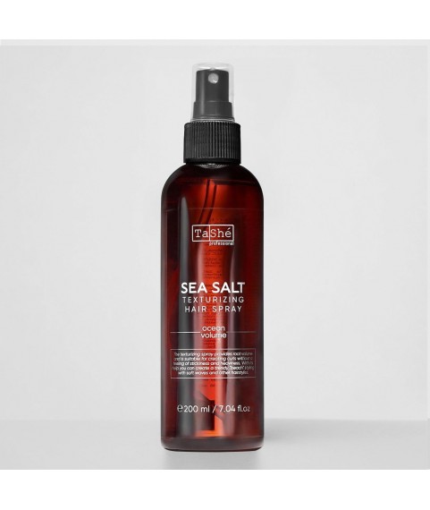 Tashe Спрей для укладки волос текстурирующий Salt texturizing spray Tashe Professional, 200 мл