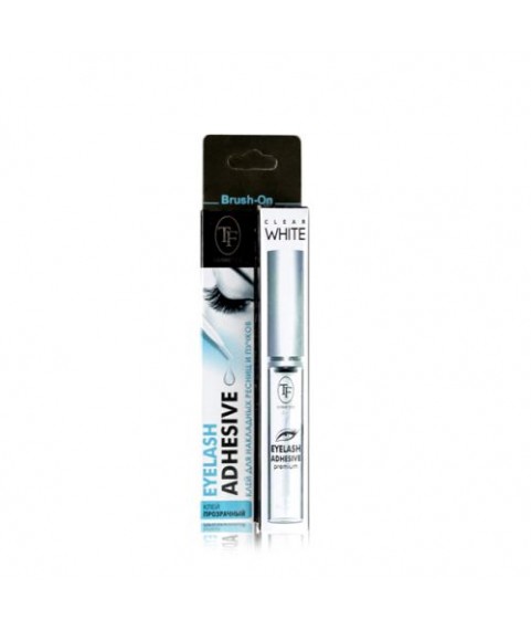 TF Клей д/накладных ресниц и пучков EYELASH ADHESIVE прозрачный 5мл