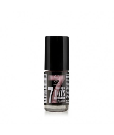 TF Лак-Гель без UF лампы COLOR GEL lasts up to 7 DAYS 266 Silver lilac/Серебристо лиловый