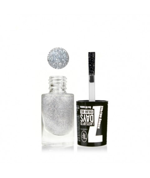 TF Лак-Гель без UF лампы COLOR GEL lasts up to 7 DAYS 268 Diamond gold/ Алмазное сияние