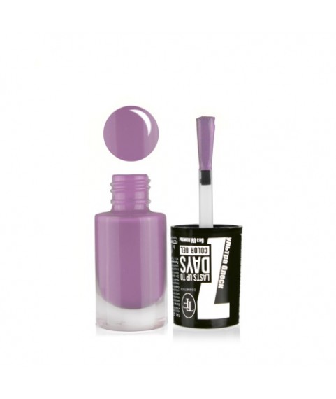 TF Лак-Гель без UF лампы COLOR GEL lasts up to 7 DAYS 291_Фиолетовое драже