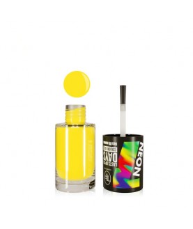 TF Лак-Гель без UF лампы COLOR GEL lasts up to 7 DAYS 311 бананово-желтый неоновый