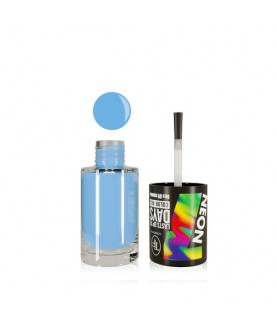 TF Лак-Гель без UF лампы COLOR GEL lasts up to 7 DAYS 320 светло-голубой яркий