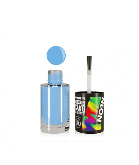 TF Лак-Гель без UF лампы COLOR GEL lasts up to 7 DAYS 320 светло-голубой яркий