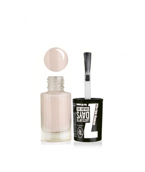 TF Лак-Гель без UF лампы COLOR GEL lasts up to 7 DAYS 297 перл. бледно-розовый