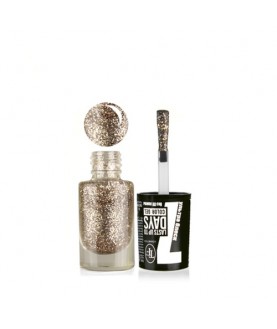 TF Лак-Гель без UF лампы COLOR GEL lasts up to 7 DAYS 301 золотой с блестками