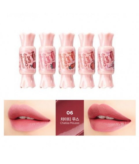 The SaemТинт-мусс для губ  Конфетка (чай со специями) Saemmul Mousse Candy Tint 06 Chai Tea Mousse 8 гр
