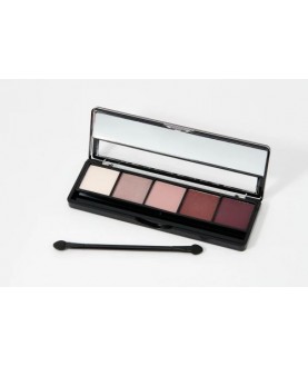 Topface Палитра теней для век 5-цветная Pro Palette Eyeshadow (8 гр) тон 05,белый,св-фиолетовый,розовый,фиолетовый,темно-фиолетовый