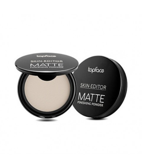 Topface PT263 Пудра матовая `Skin Editor Matte Finishing Powder` (10 г) тон 01, фарфоровый