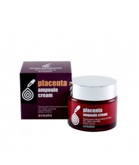 Zenzia Плацентарный крем для лица Placenta Ampoule Cream, 70 мл